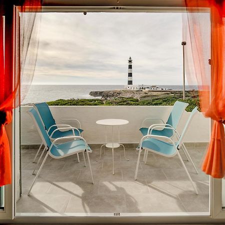 Vista Faro-Apartamento Con Balcon Que Mira Al Mar Cala en Bosch Ngoại thất bức ảnh
